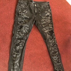 Men’s embellish jeans